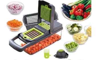 Multifunctional Vegetable Chopper Slicer And Grater With Handle