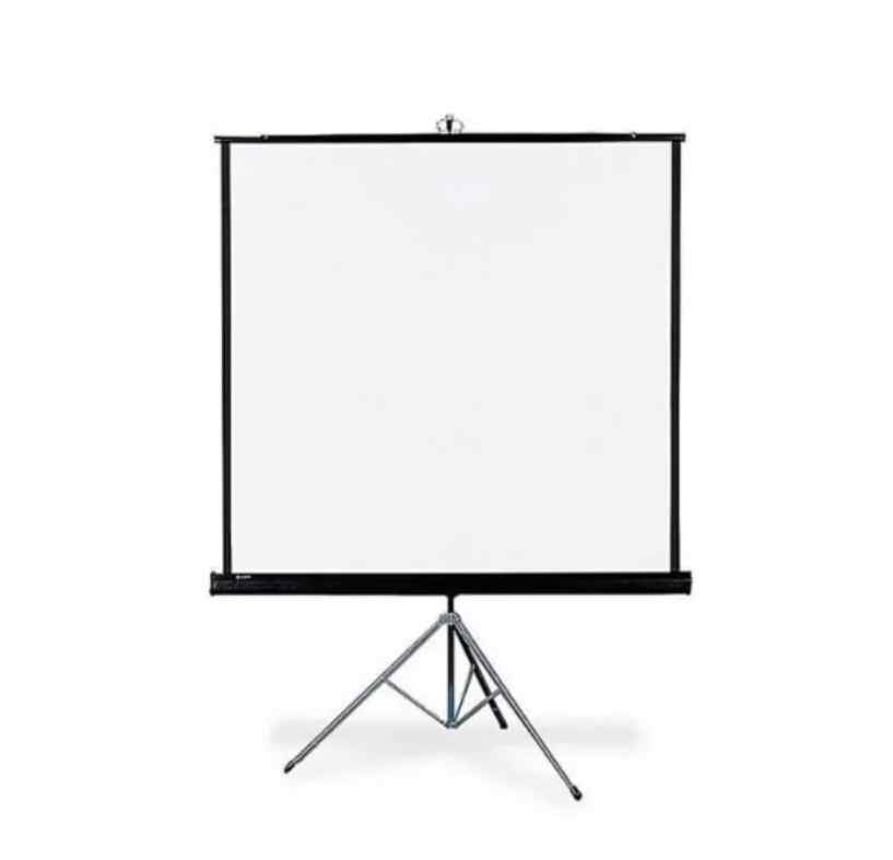 Projector Screen With Tripod Stand (72 X 72 Inches)