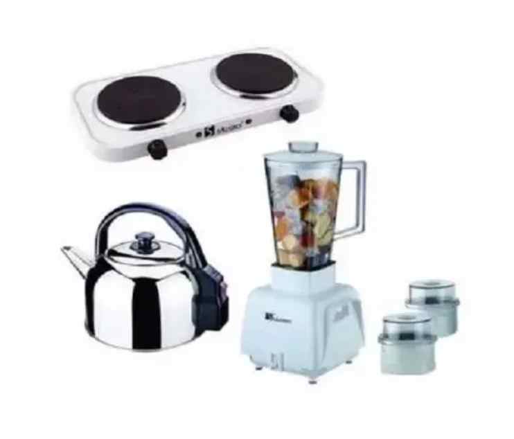Saisho Electric Cooker, Electric Kettle With Blender Bundle