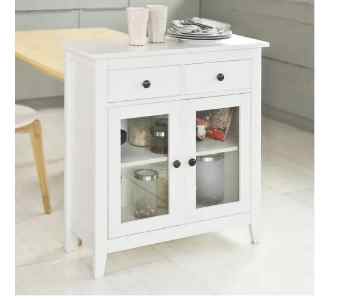 Sobuy Sideboard Cabinet, Storage Cupboard Storage Cabinet With 2 Drawers And 2 Door