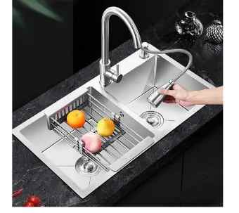 Unique Stainless Steel Kitchen Sink With Tap 